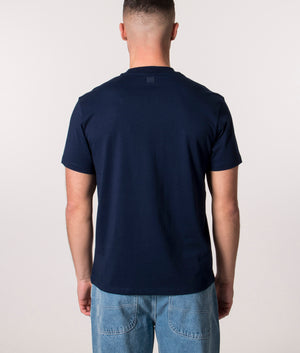 ADC-Small-Logo-T-Shirt-Nautic-Blue-AMI-EQVVS