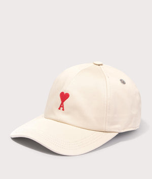 Red-ADC-Embroidery-Cap-Vanille-AMI-EQVVS