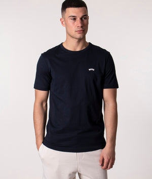 Curved-Logo-T-Shirt-Dark-Blue-BOSS-EQVVS