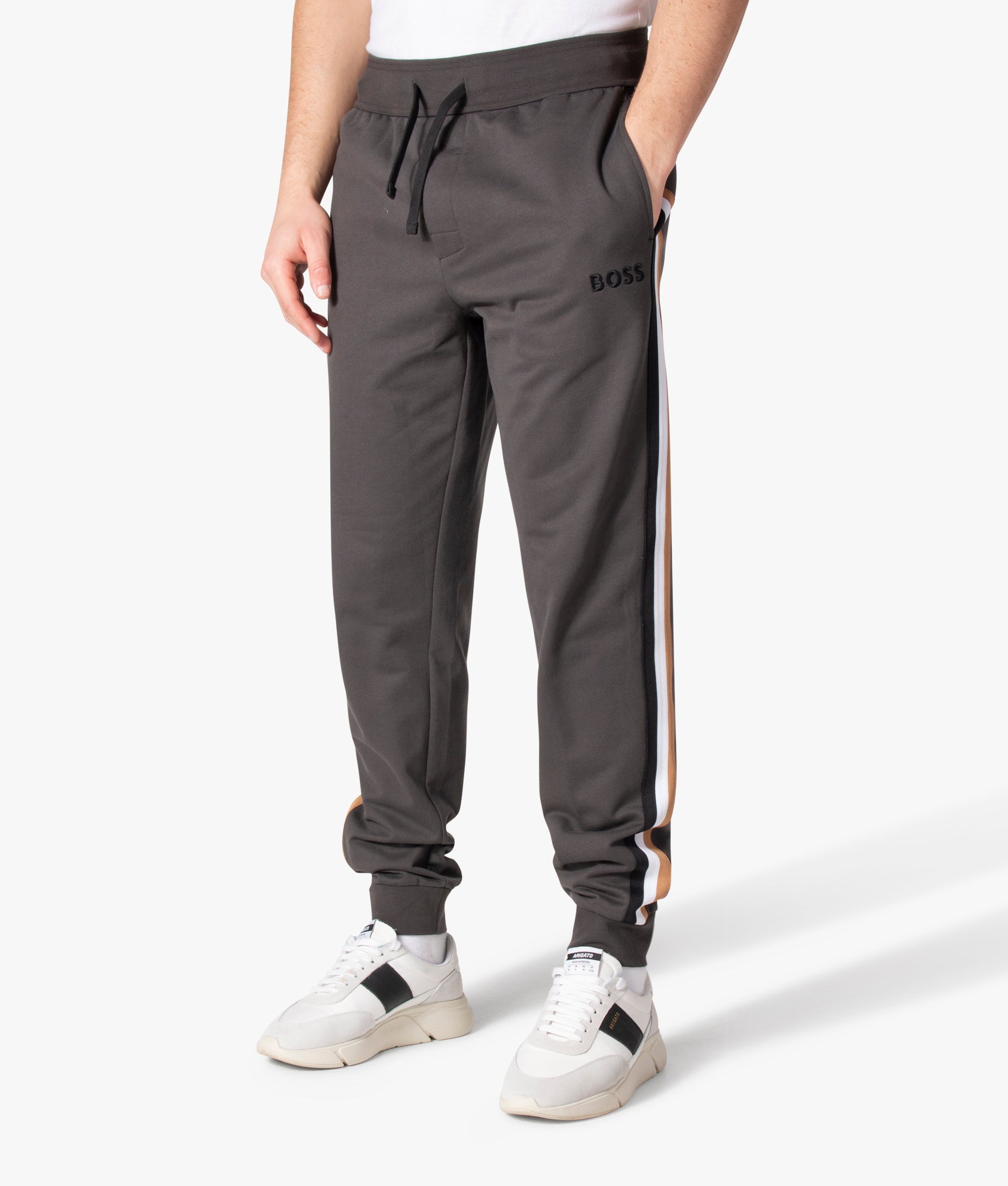 Heritage Signature Stripes Joggers, BOSS