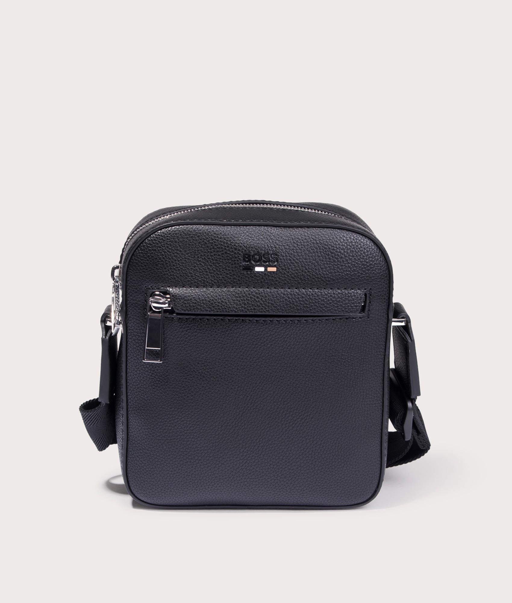 Ray NS Zip Crossbody Bag Black | BOSS | EQVVS