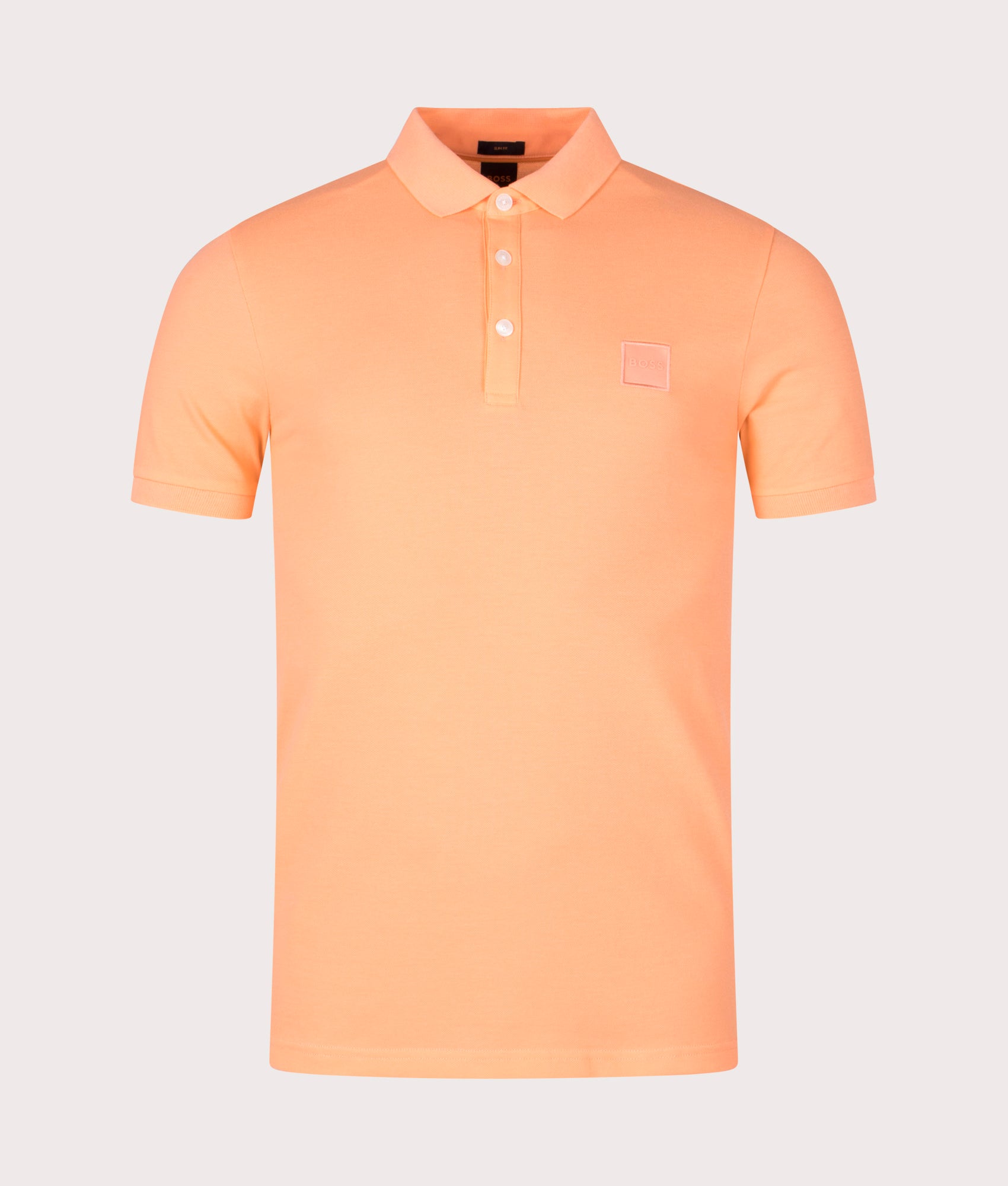 Slim Fit Passenger Polo Shirt Light/Pastel Orange BOSS EQVVS