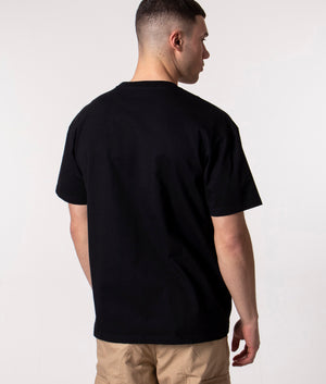 Relaxed-Fit-Chase-T-Shirt-Black/Gold-Carhartt-WIP-EQVVS