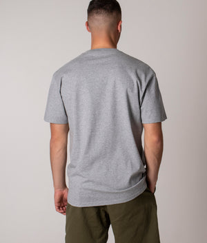 Relaxed-Fit-Chase-T-Shirt-Grey-Heather/Gold-Carhartt-WIP-EQVVS