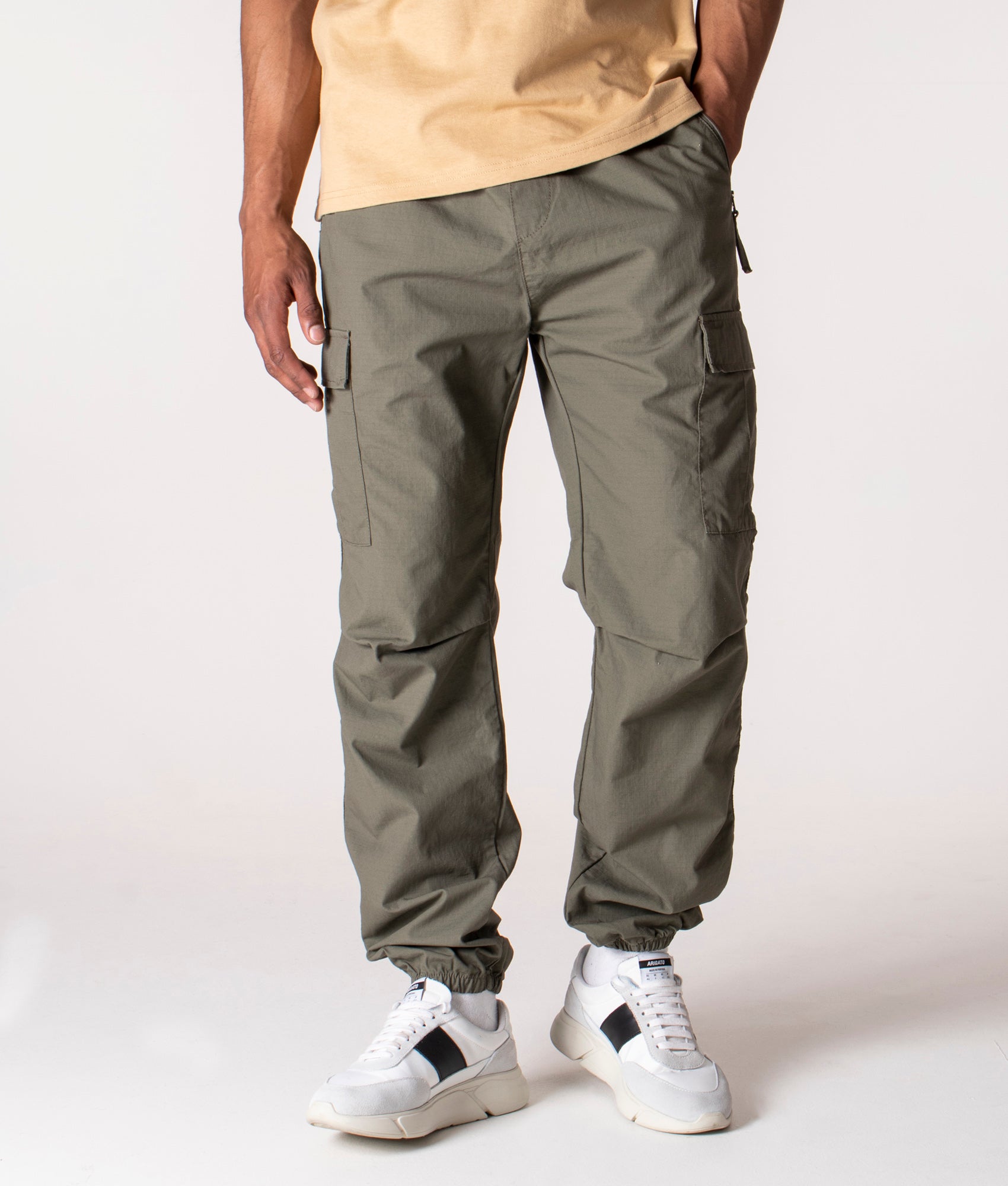Relaxed Fit Cargo Joggers Seaweed, Carhartt WIP
