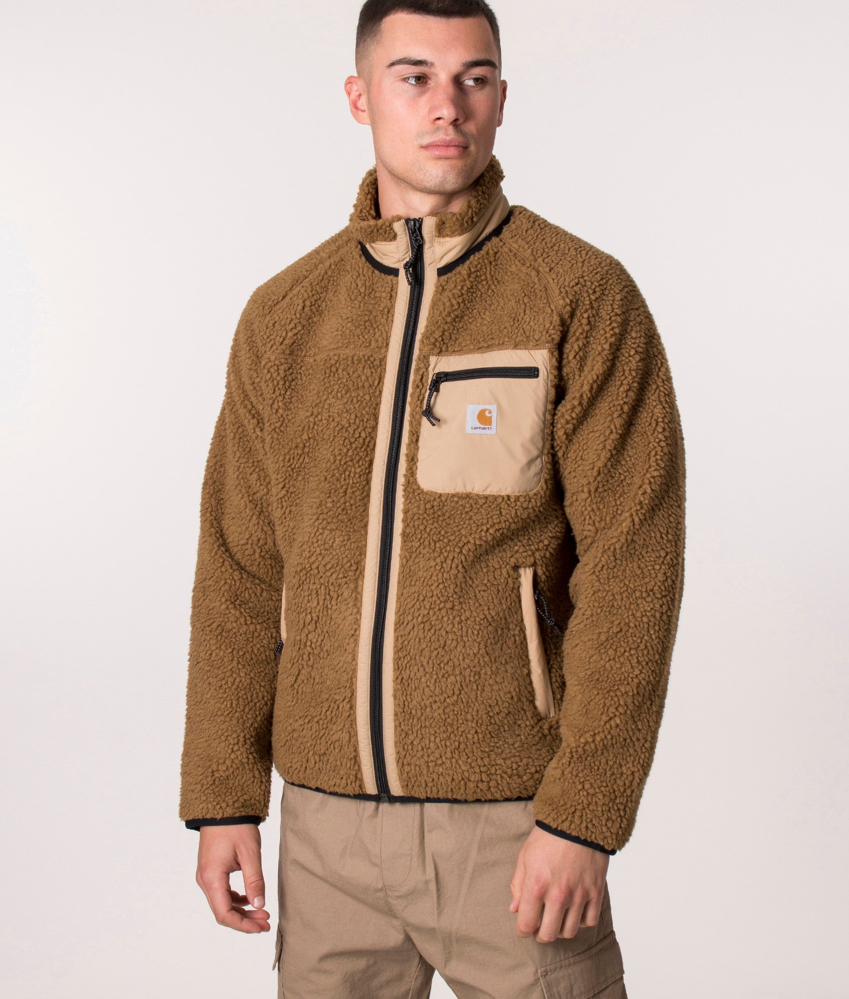 Prentis Liner Jacket Hamilton-Dusty Brown Carhartt WIP EQVVS