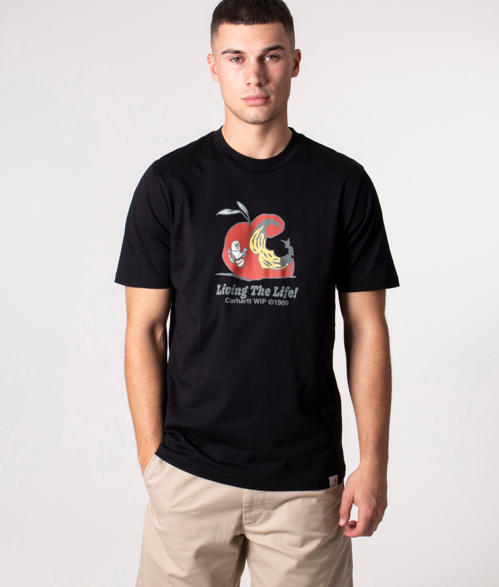★2023SS新作★CARHARTT★S/S APPETITE T-SHIRT Appetite T-Shirt Black | Carhartt WIP | EQVVS