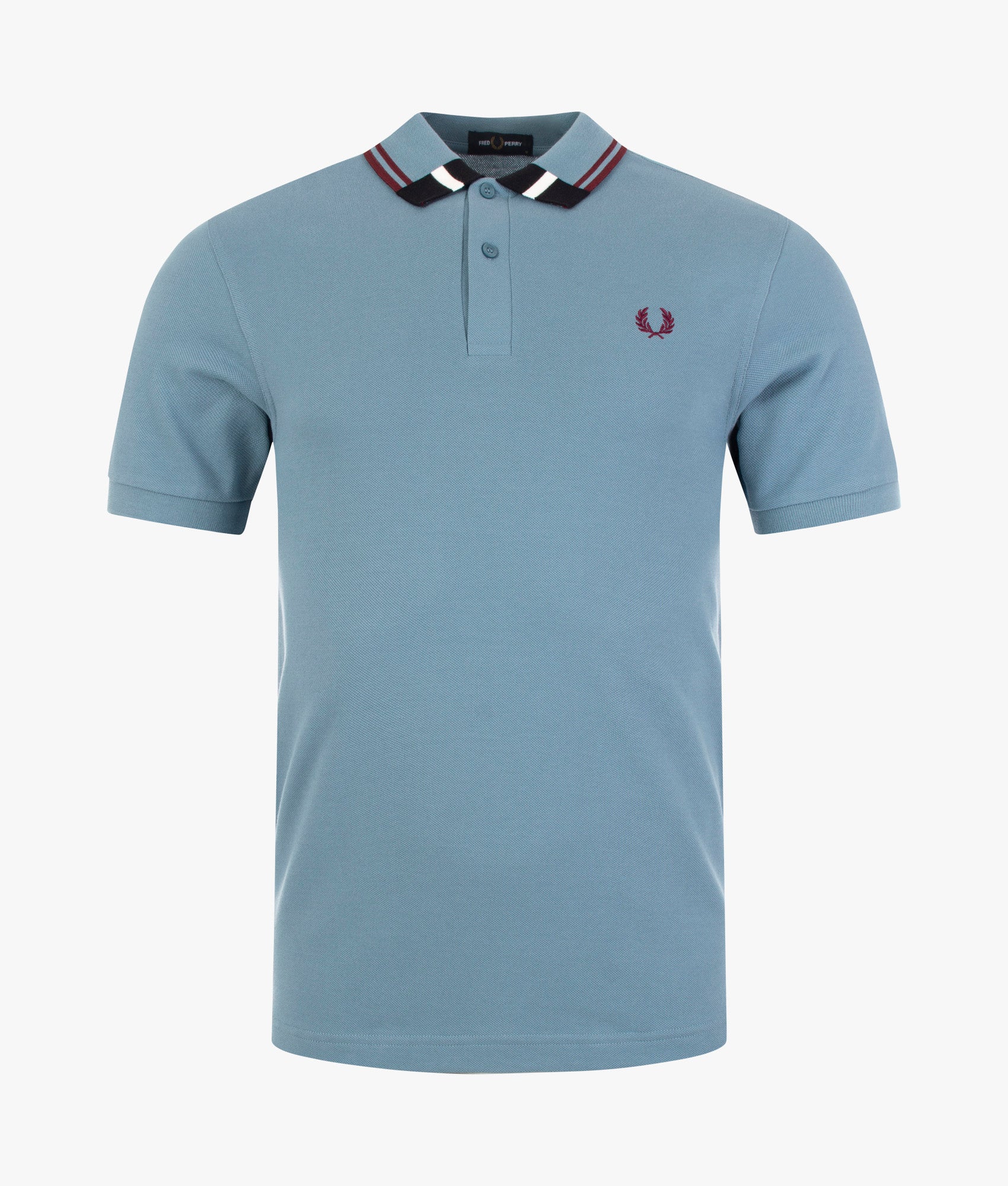 Abstract Tipped Polo Ash Blue Fred Perry EQVVS - Main Image