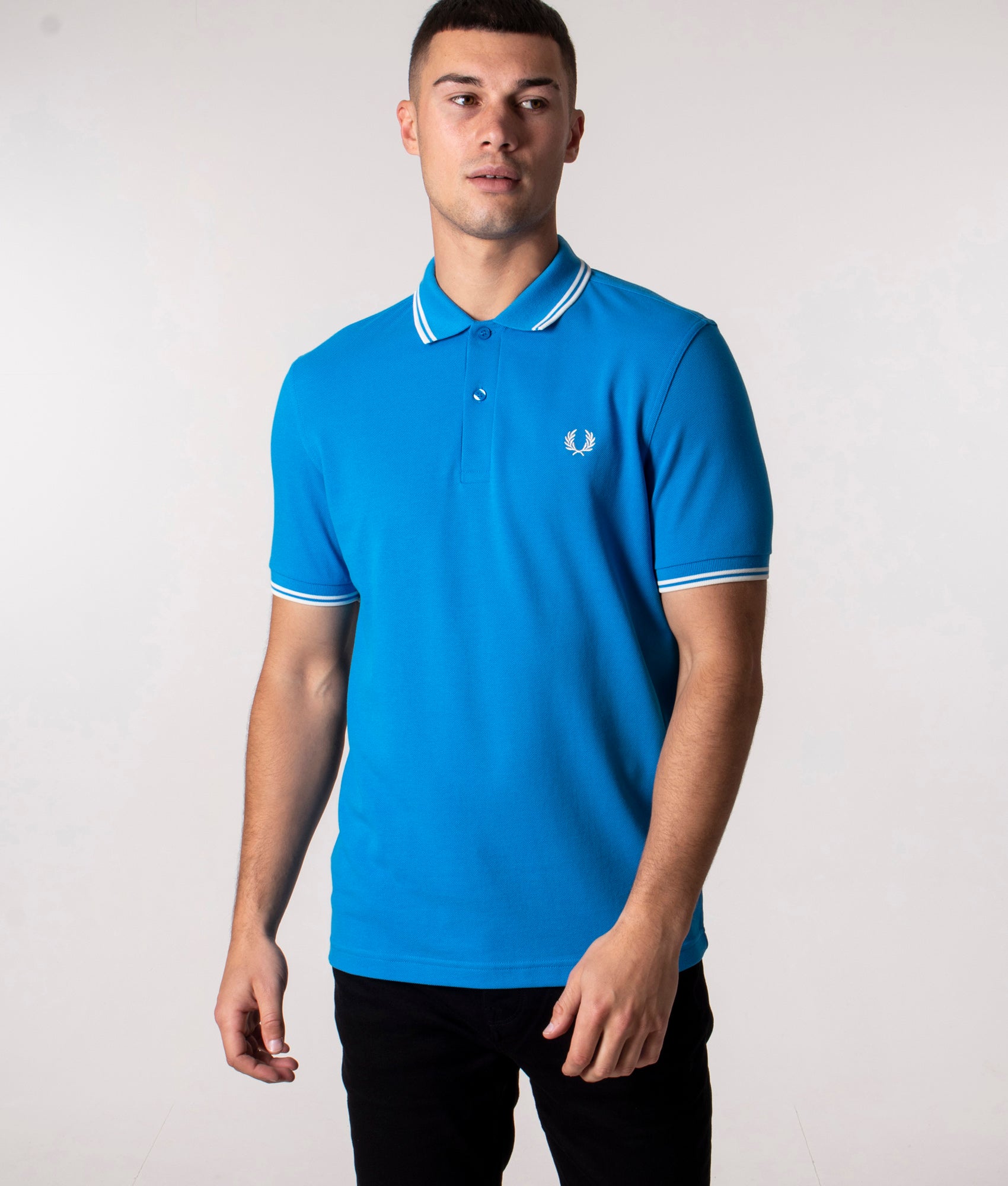 Twin Tipped Polo Shirt Kingfisher | Fred Perry | EQVVS