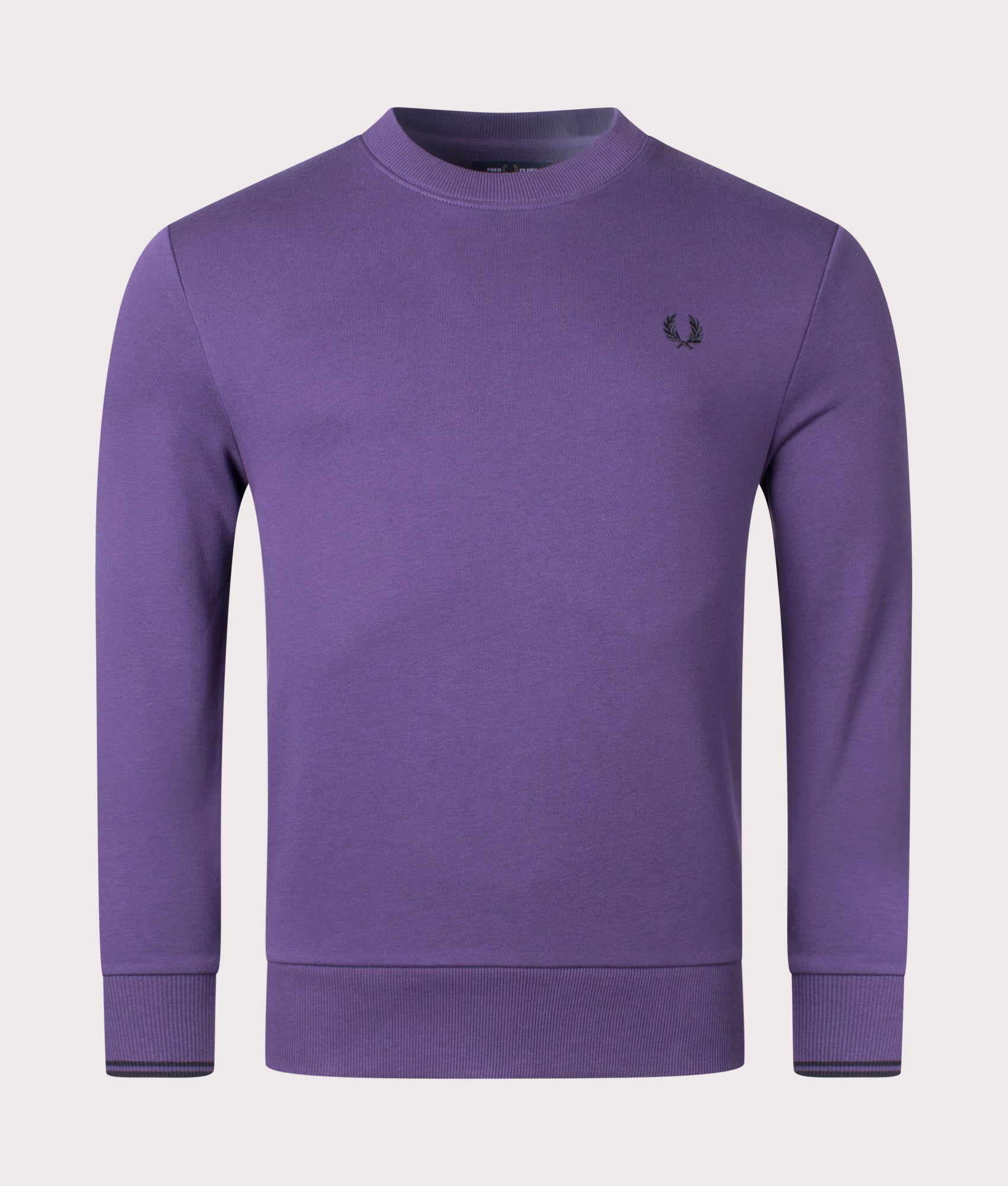 Crew Neck Sweatshirt Purple Heart | Fred Perry | EQVVS