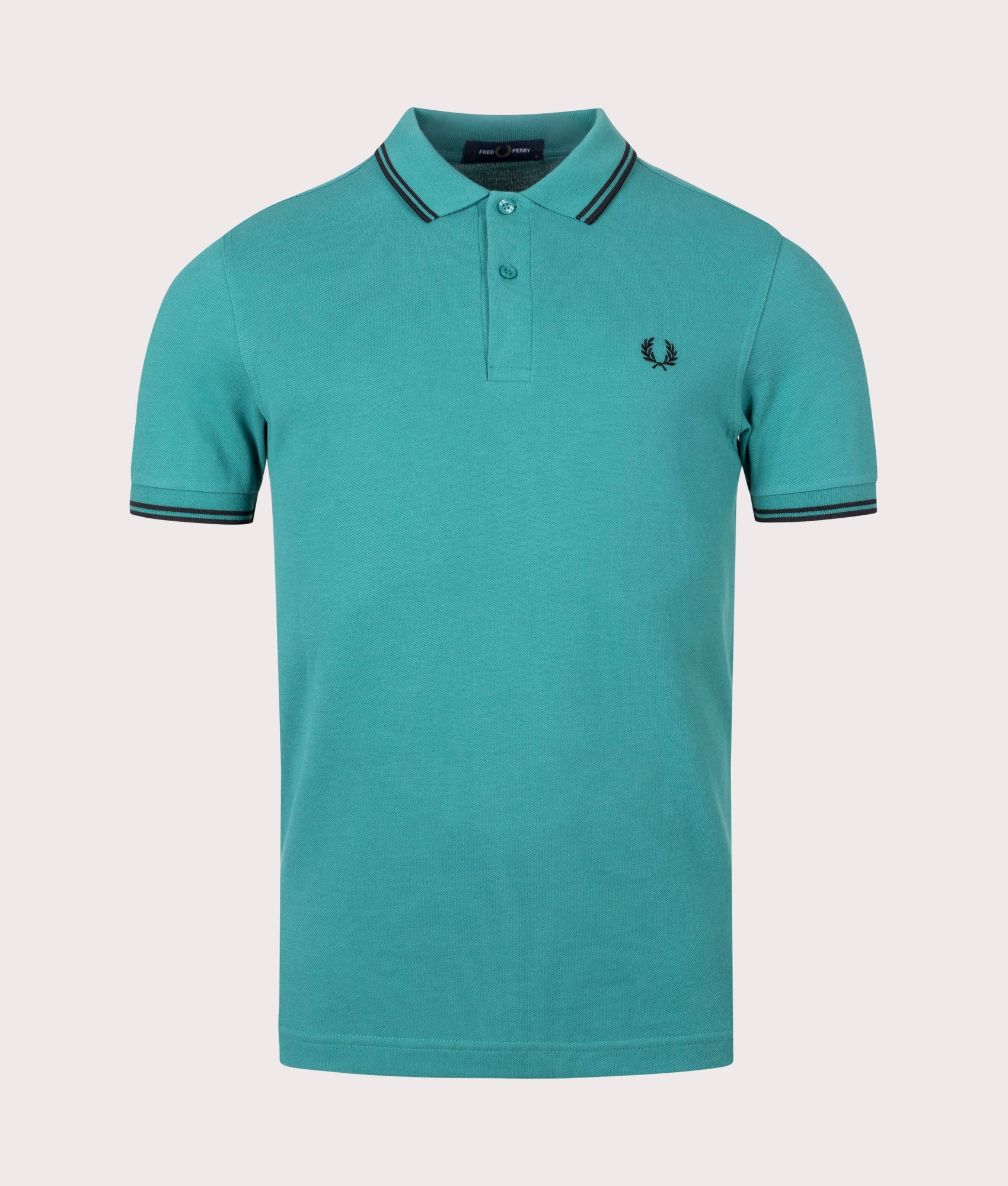 Twin Tipped Fred Perry Polo Shirt Deep Mint | Fred Perry | EQVVS