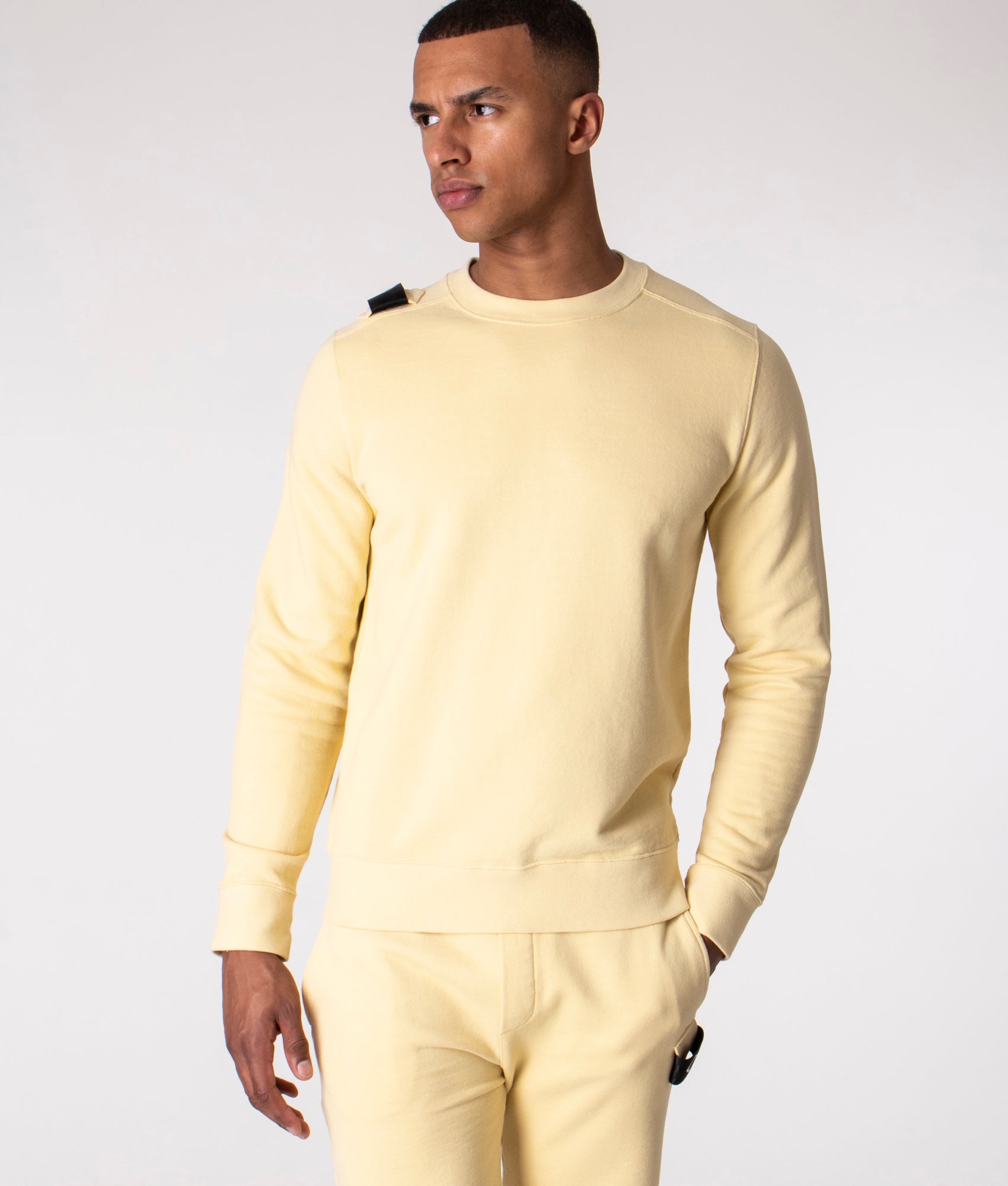 Core Crew Sweatshirt Mellow Yellow | MA.Strum | EQVVS