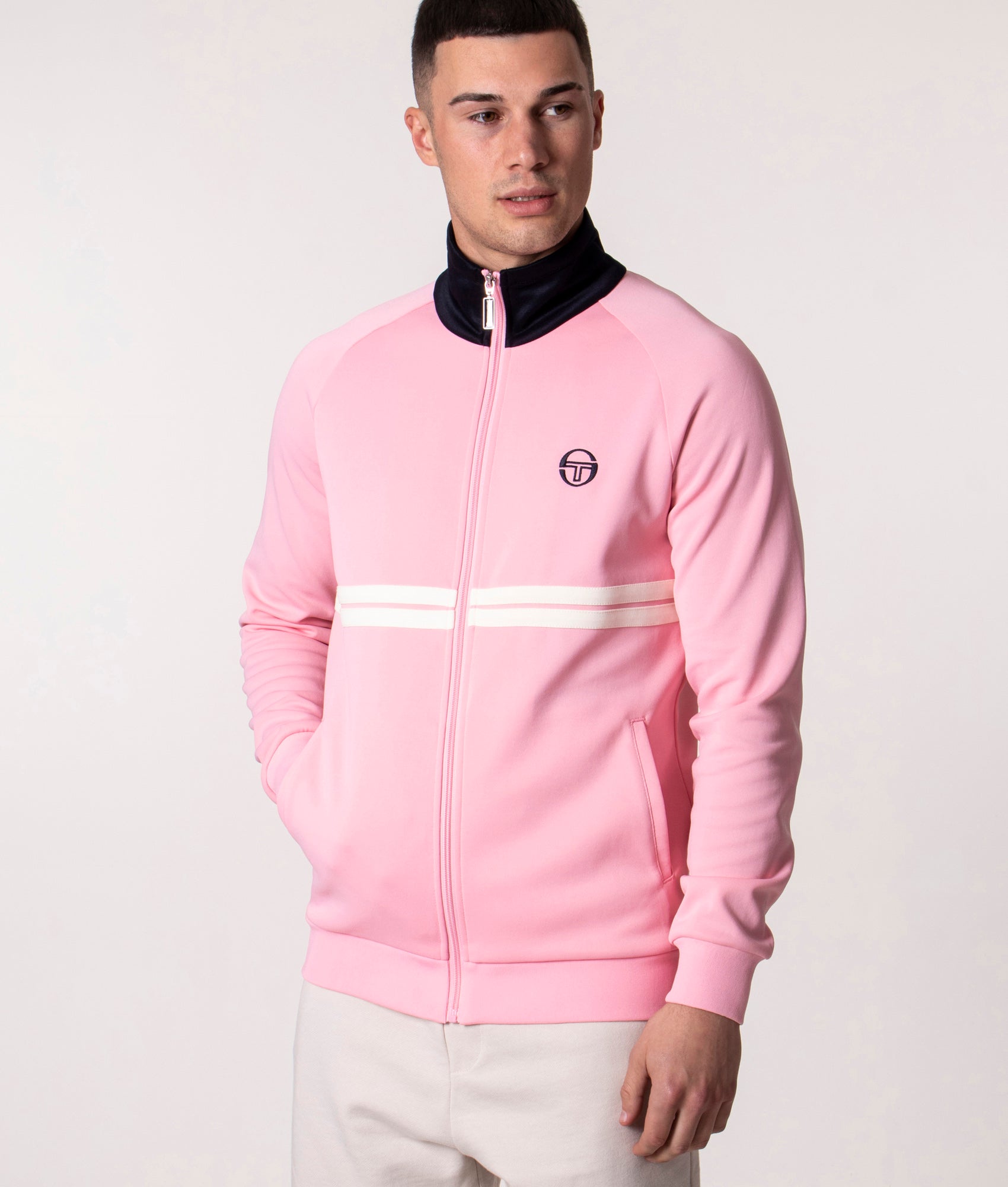 Dallas Track Top Candy Pink Night Sky Sergio Tacchini EQVVS