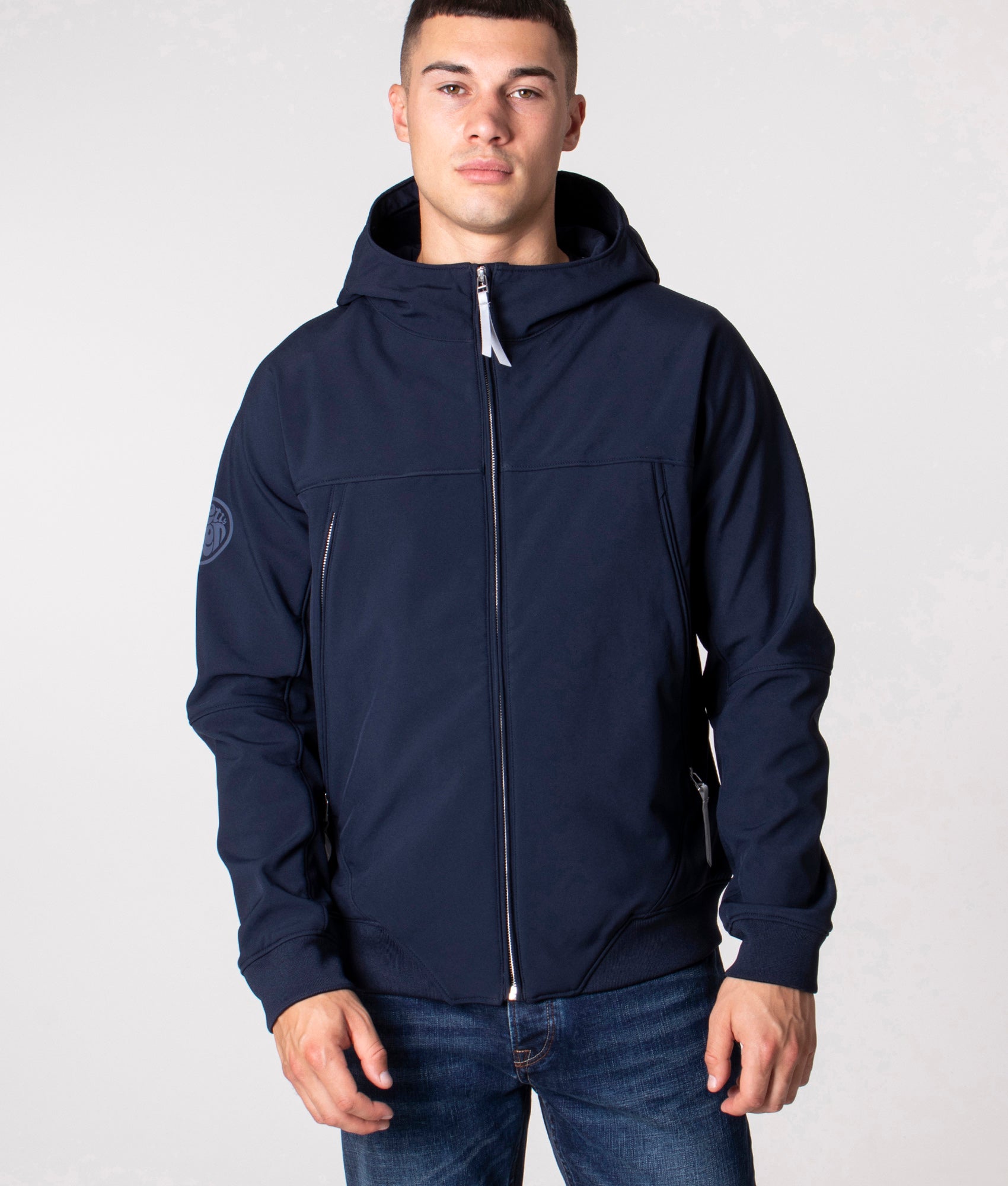 Zip Through Cyclone Soft Shell Jacket | Pretty Green | EQVVS