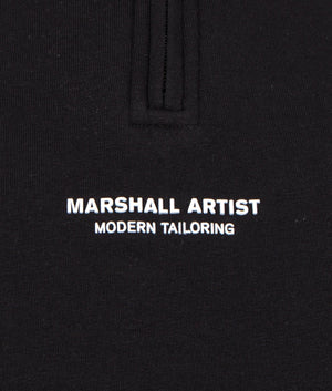Quarter-Zip-Siren-Sweatshirt-Core-Black-Marshall-Artist-EQVVS 