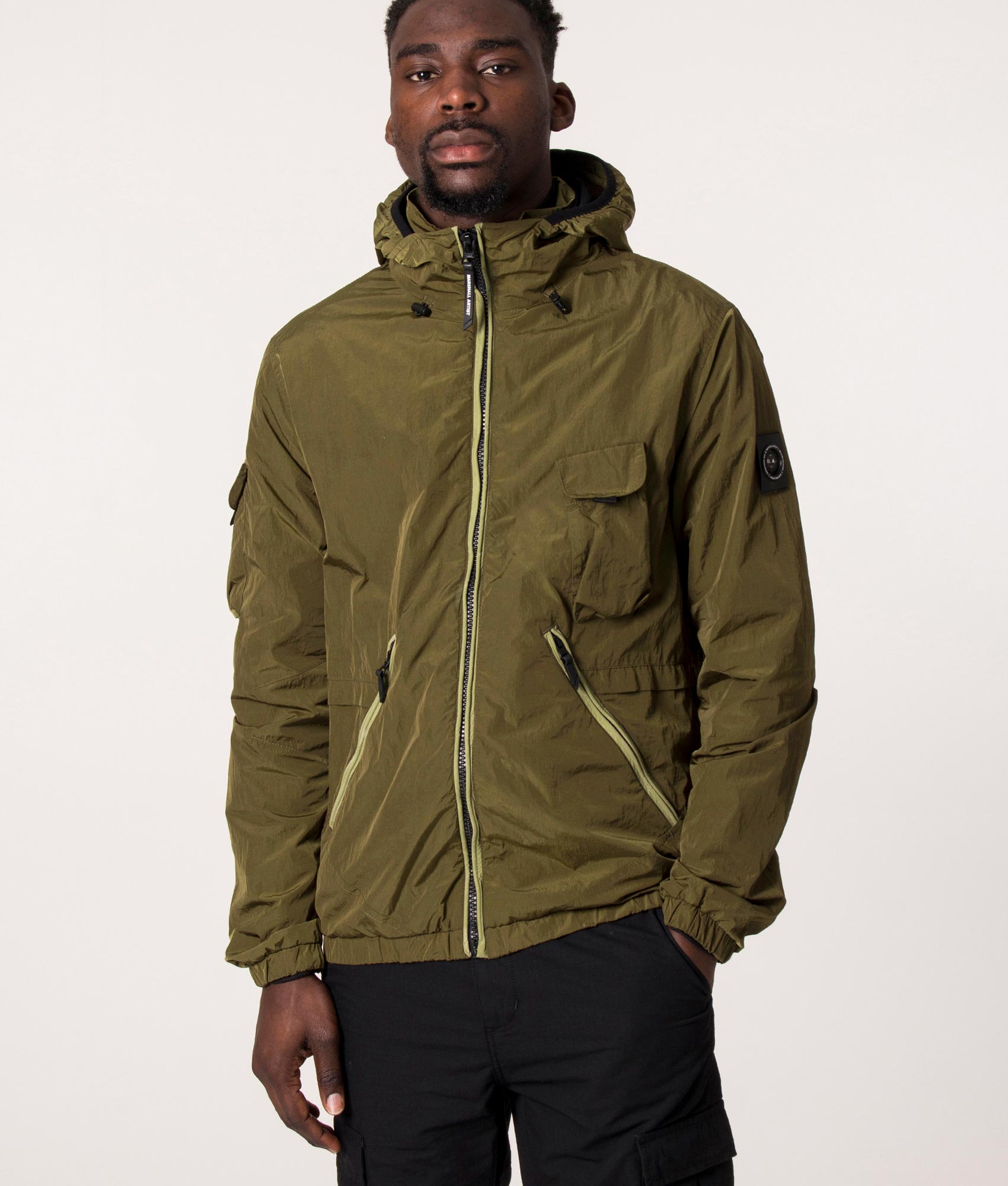 Scudo Nylon Jacket Bronze | Marshall Artist | EQVVS