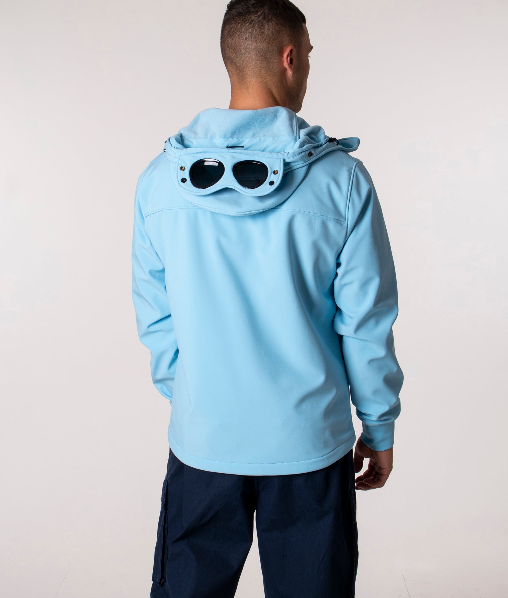 Company Soft Shell Jacket Cp Kids Coat Shell R Goggle Jacket Sky