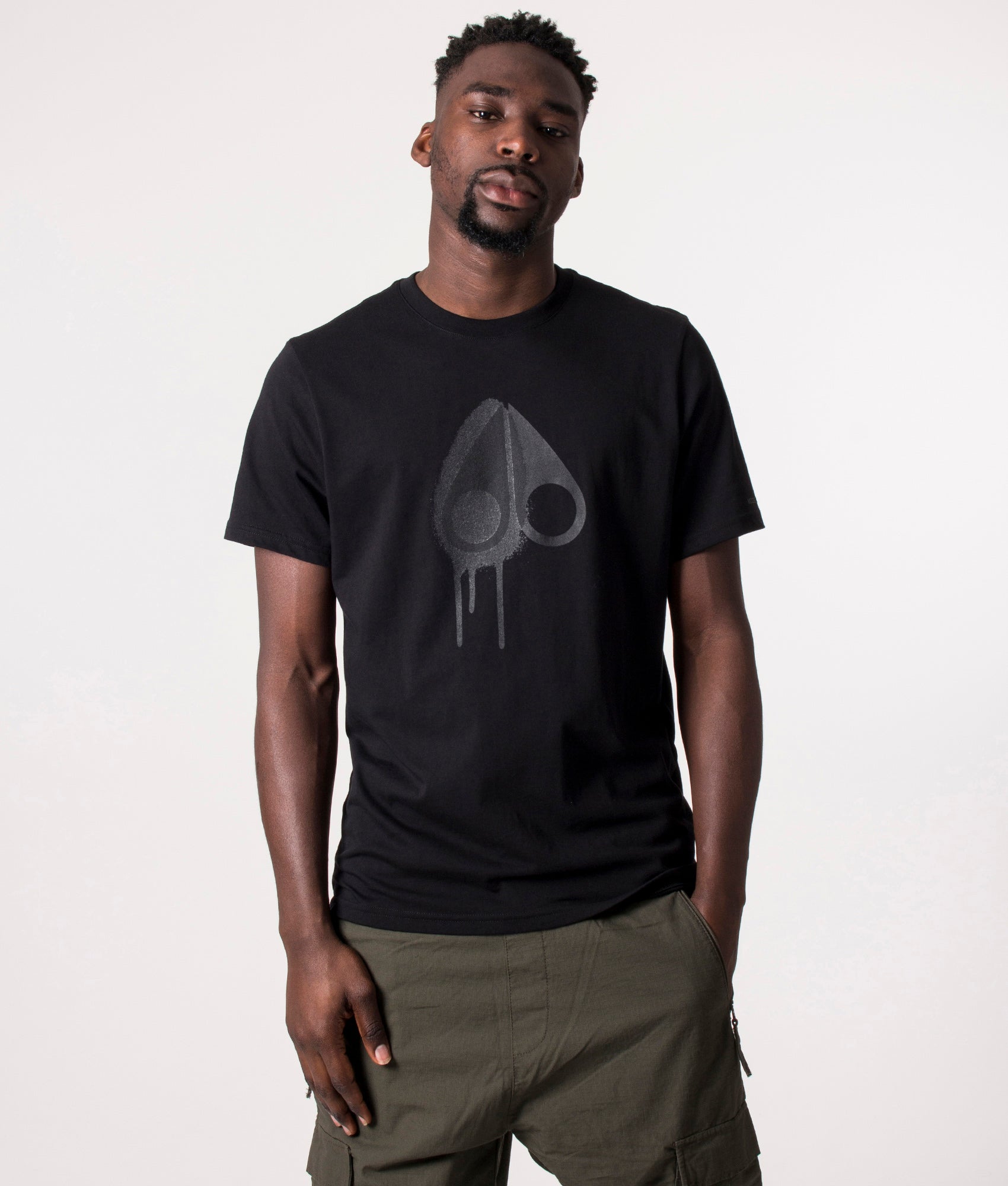 Augustine T-Shirt Black, Moose Knuckles