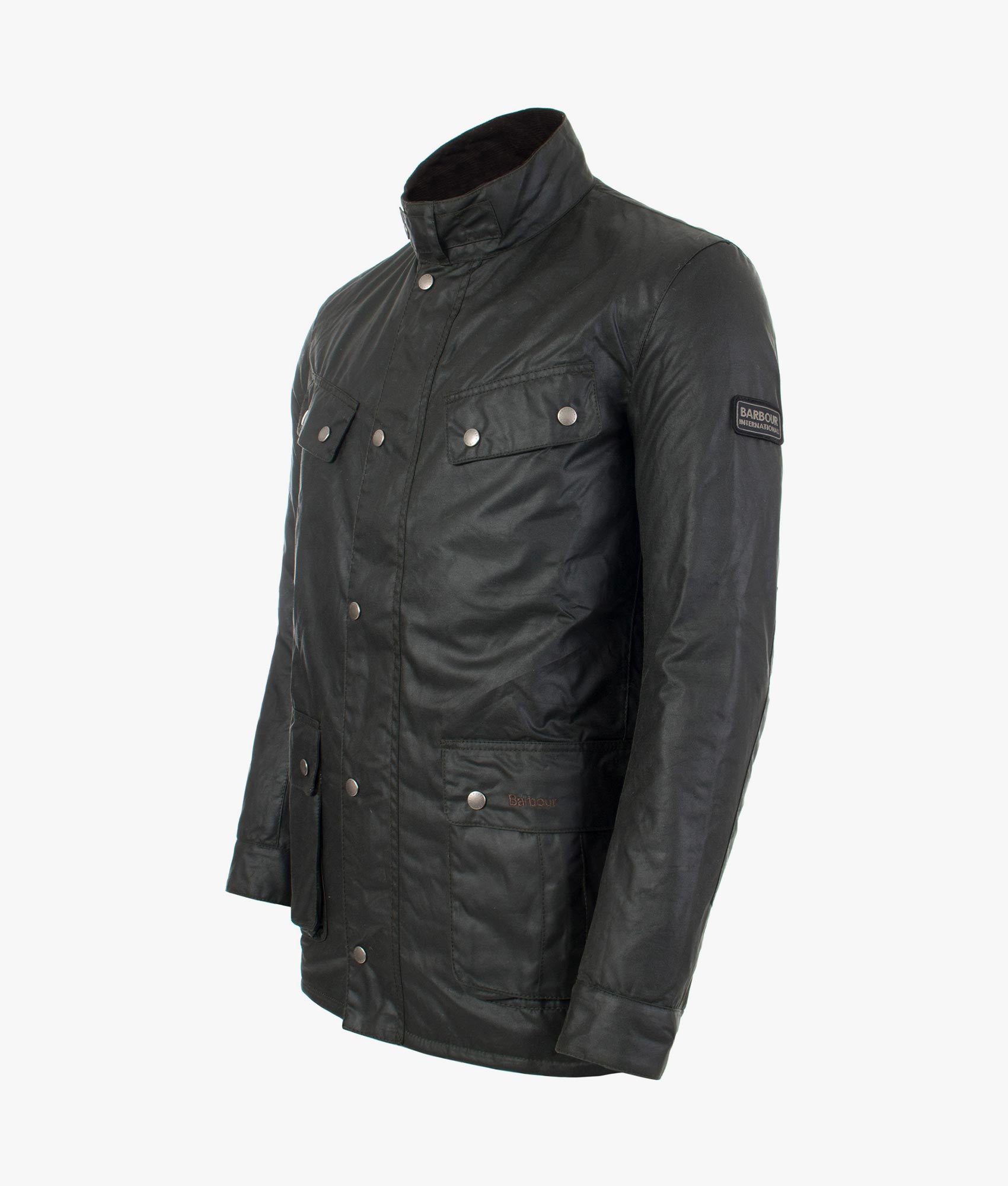 Duke Wax Jacket Sage Barbour International EQVVS