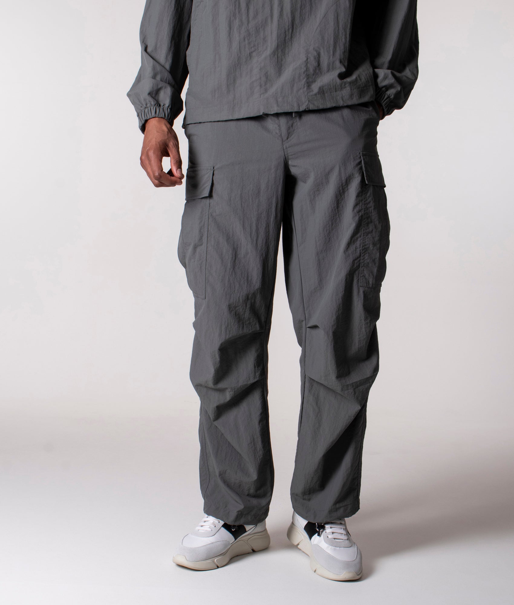 Relaxed Fit Nylon M65 Pants Grey | Uniform Bridge | EQVVS