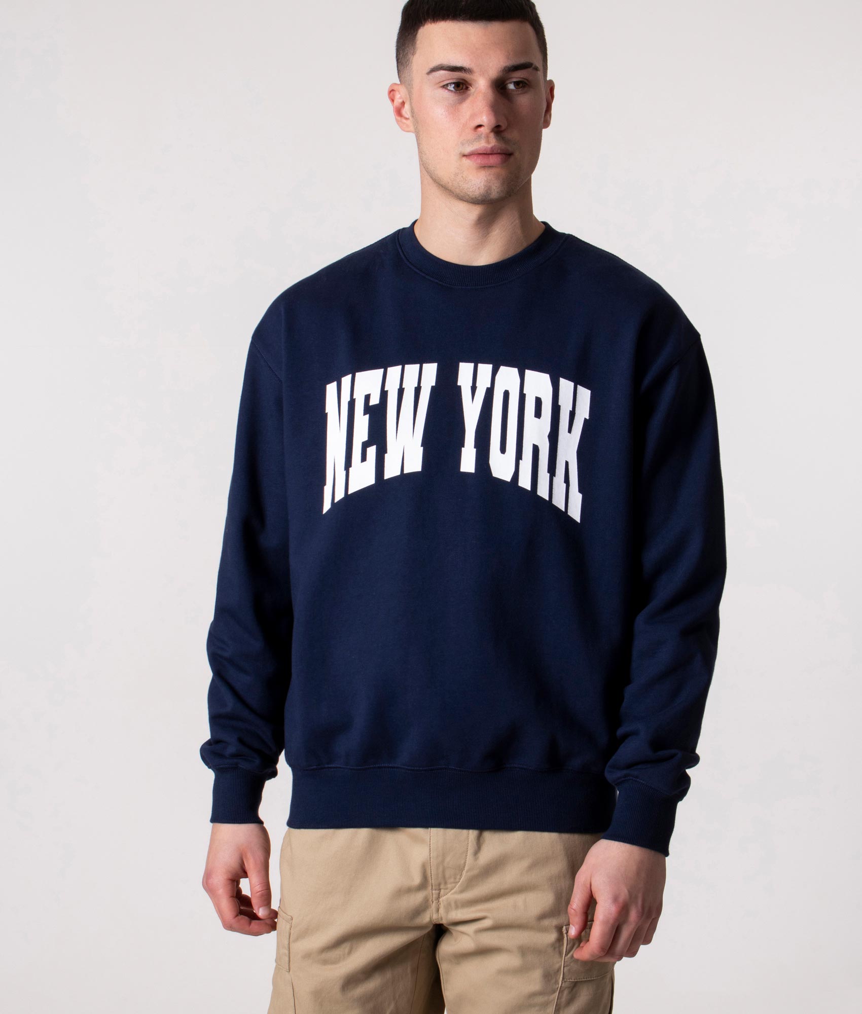 Relaxed Fit New York Sweatshirt Uniform Bridge EQVVS