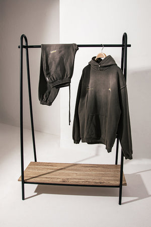 Represent Joggers and Hoodie Hanging