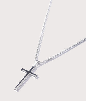 Silver-Stainless-Steel-Cross-Pendant-Silver-Stainless-Steel-Mysterious-Jewellery-EQVVS
