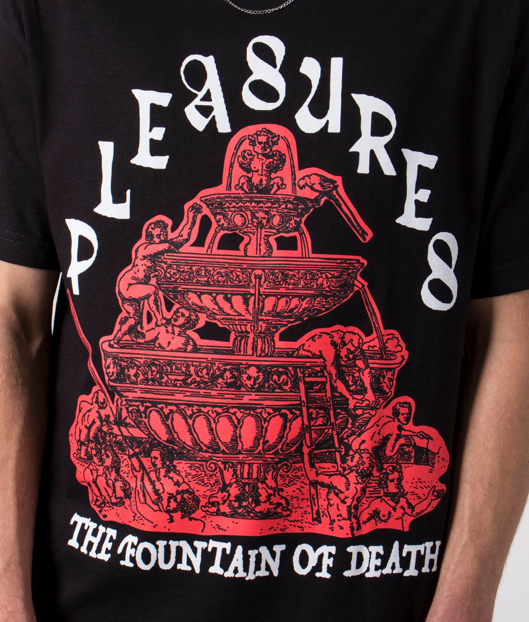Fountain-T-Shirt-Black-PLEASURES-EQVVS