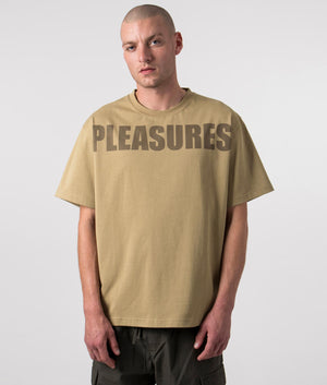 Relaxed-Fit-Expand-Heavyweight-T-Shirt-Brown-PLEASURES-EQVVS