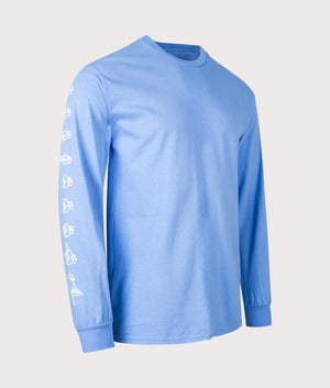 Long-Sleeve-Sign-T-Shirt-Carolina-Blue-PLEASURES-EQVVS-Side-Image