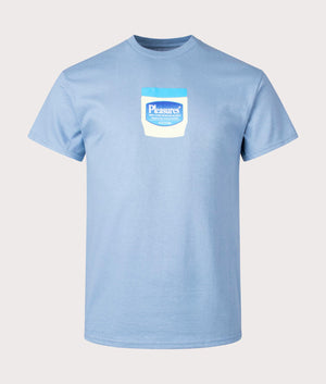 Jelly-T-Shirt-Stone-Blue-PLEASURES-EQVVS-Front-Image