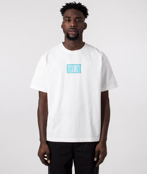 Appreciation Heavyweight T-Shirt in Off White by Pleasures. EQVVS Front Angle Shot.