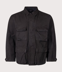 B.D.U Stone Washed Jacket: 61S Black 