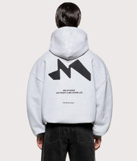 Silhouette Hoodie: Grey 