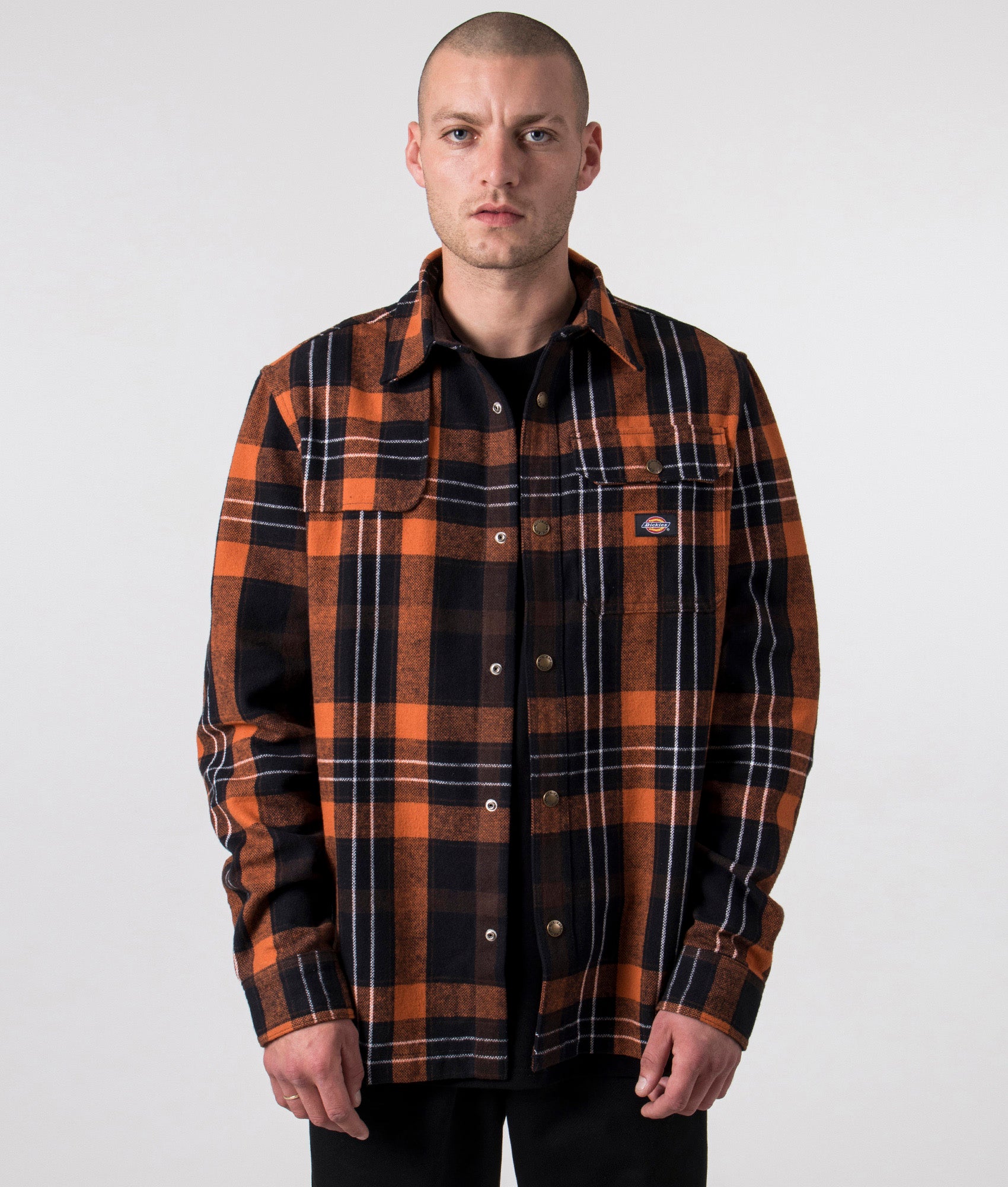 Dickies-Relaxed-Fit-Nimmons-Shirt-Java-EQVVS-Front-Picture