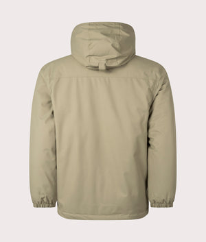 Dickies Plains Coat in Imperial Green at EQVVS Menswear. Back Shot. 