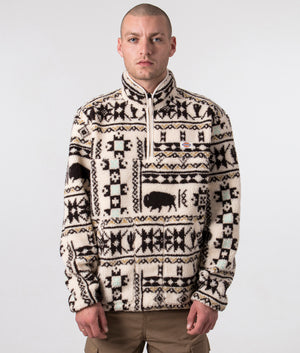 Dickies-Relaxed-Fit-Hays-Quarter-Zip-Fleece-aop-EQVVS-Front-Picture
