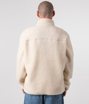 Relaxed-Fit-Quarter-Zip-Mount-Hope-Fleece-Sweatshirt-Whitecap-Gray-Dickies-EQVVS