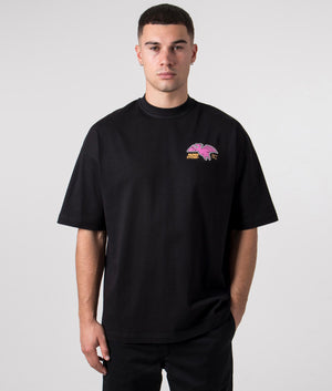 Oversized-Dino-T-Shirt-Black-FADED-EQVVS