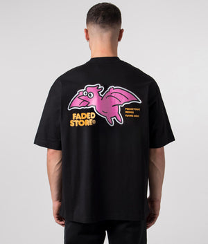 Oversized-Dino-T-Shirt-Black-FADED-EQVVS