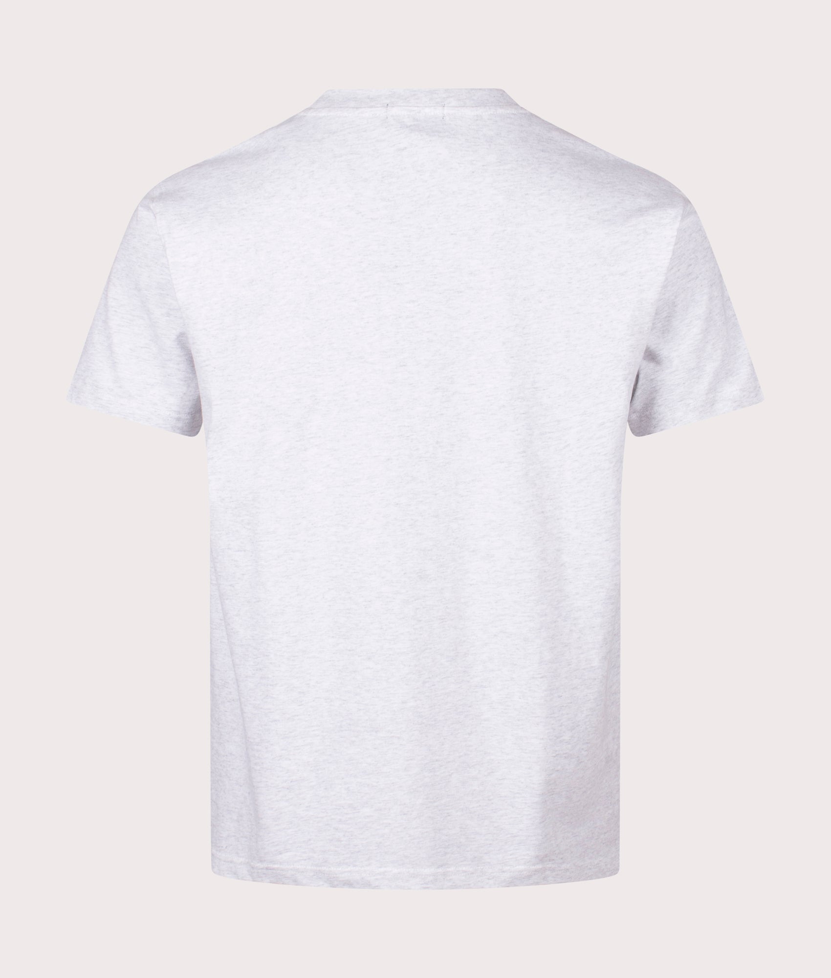 Munson T-Shirt in Ash by Dime MTL. EQVVS Back Angle Shot.
