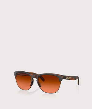 Frogskins-Lite-Sunglasses-Matte-Brown-Tortoise-Oakley-EQVVS