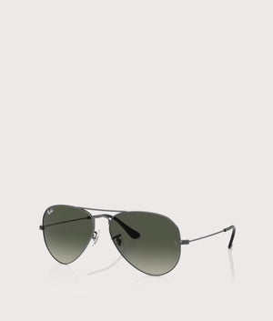 Aviator-Large-Metal-Sunglasses-Gunmetal-Grey-Gradient-Ray-Ban-EQVVS