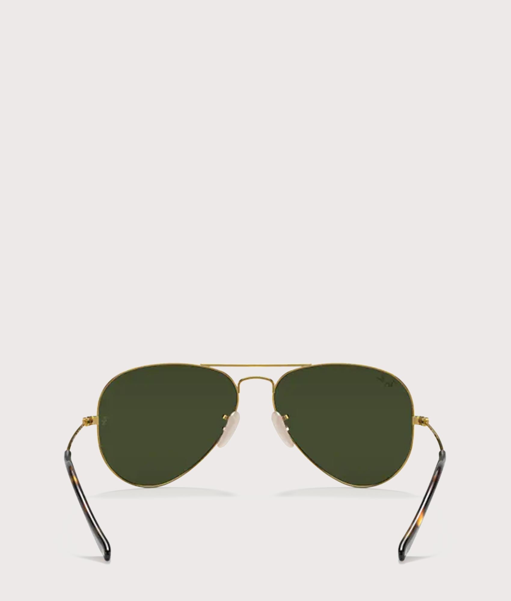 Aviator-Large-Metal-Sunglasses-Arista Gold-Green-Lens-Ray-Ban-EQVVS