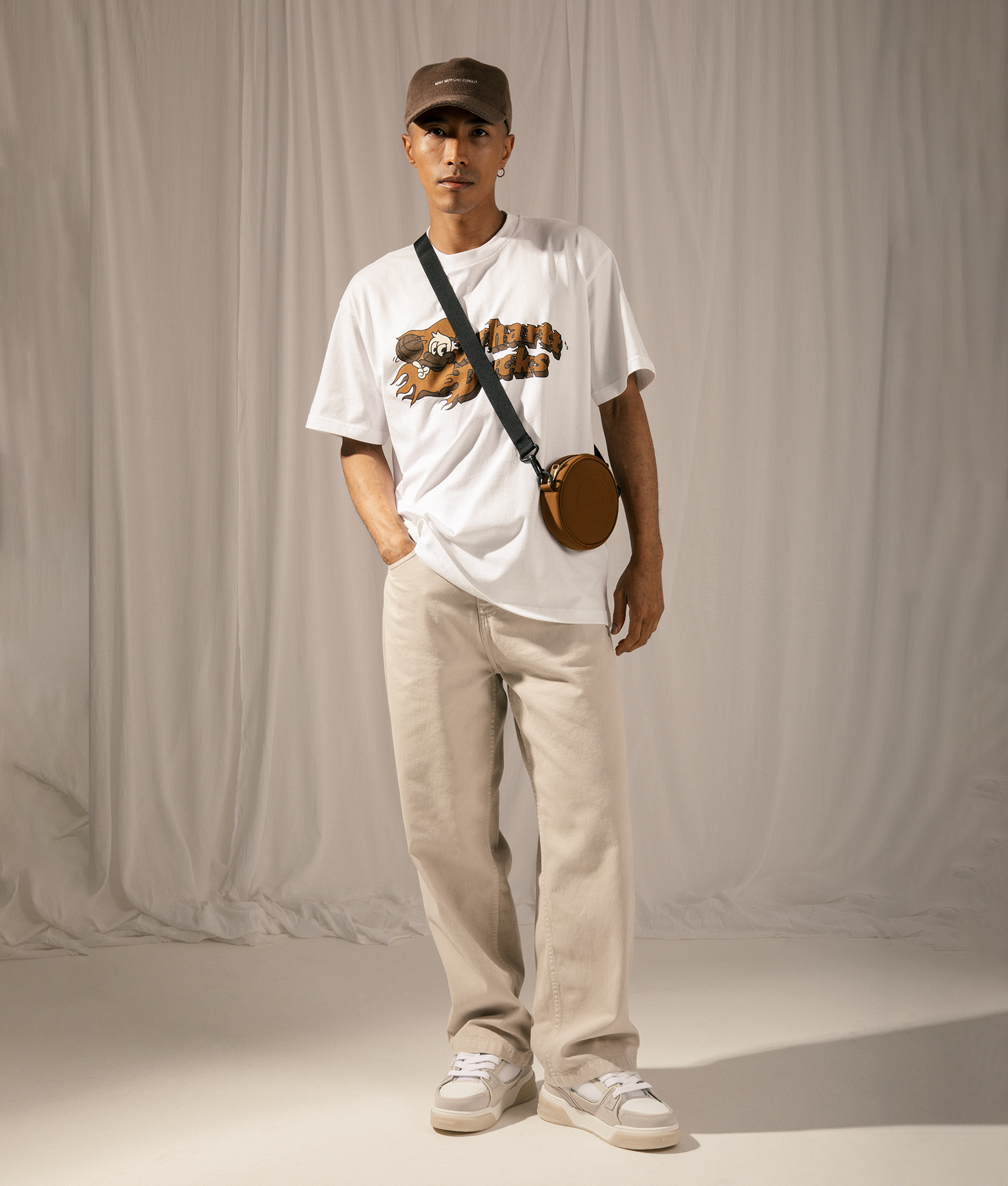 Loose Fit Flaming Ducks T-Shirt
