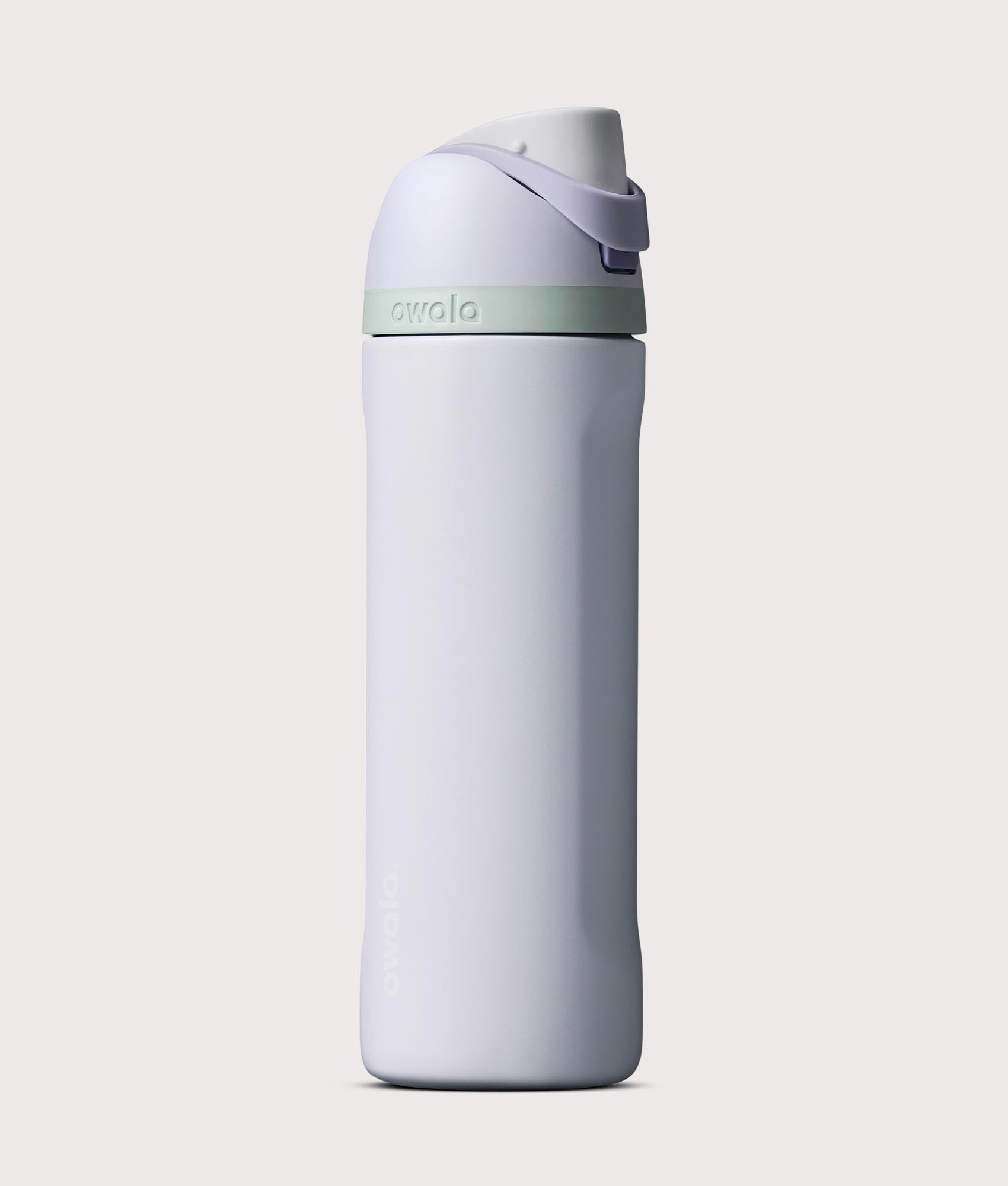 Owala FreeSip® 0.7L / 24-oz Water Bottle in Open Air at EQVVS Menswear. Front shot.