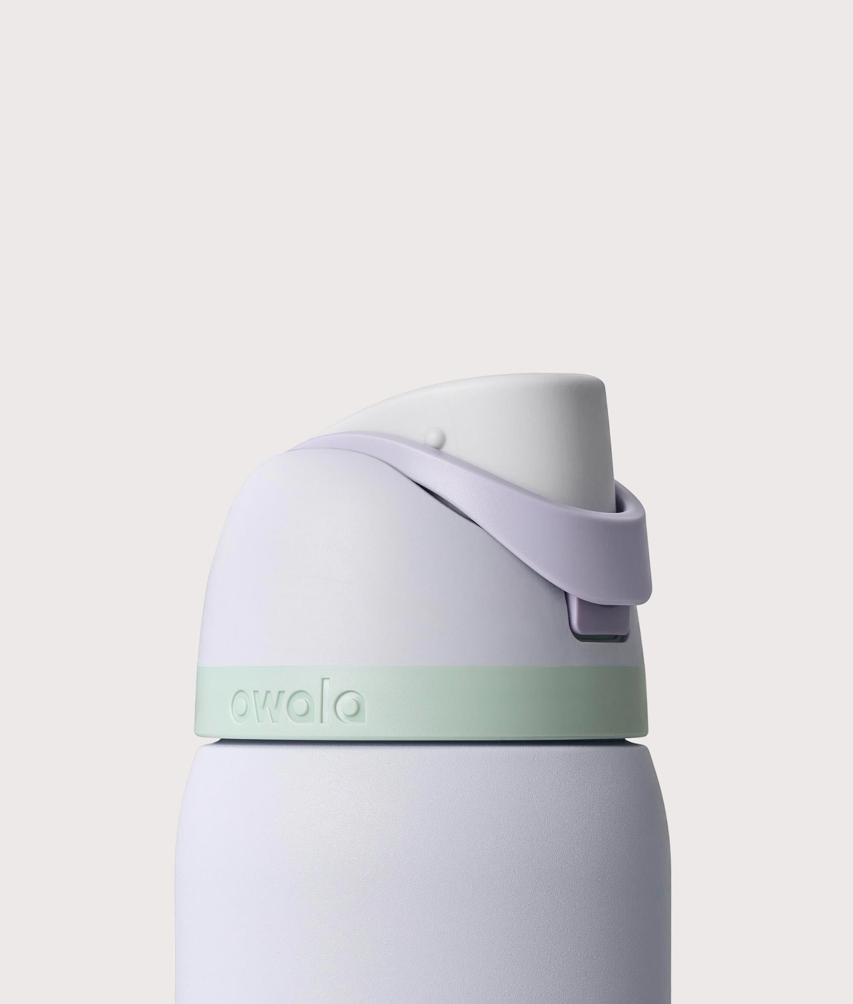 Owala FreeSip® 0.9L / 32-oz Water Bottle in Open Air at EQVVS Menswear. Lid shot.
