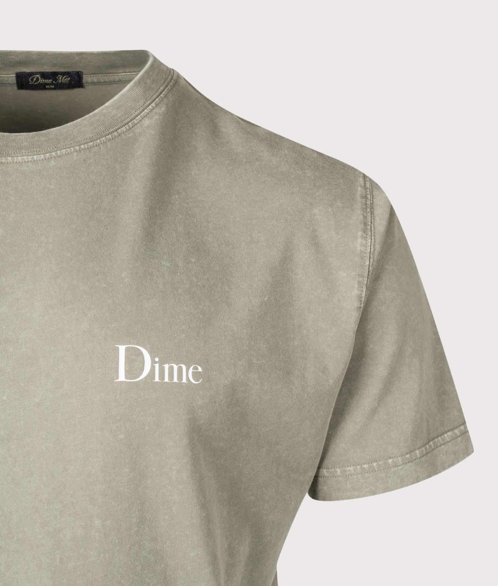 Classic Small Logo T-Shirt. Shot by EQVVS. Detail shot.