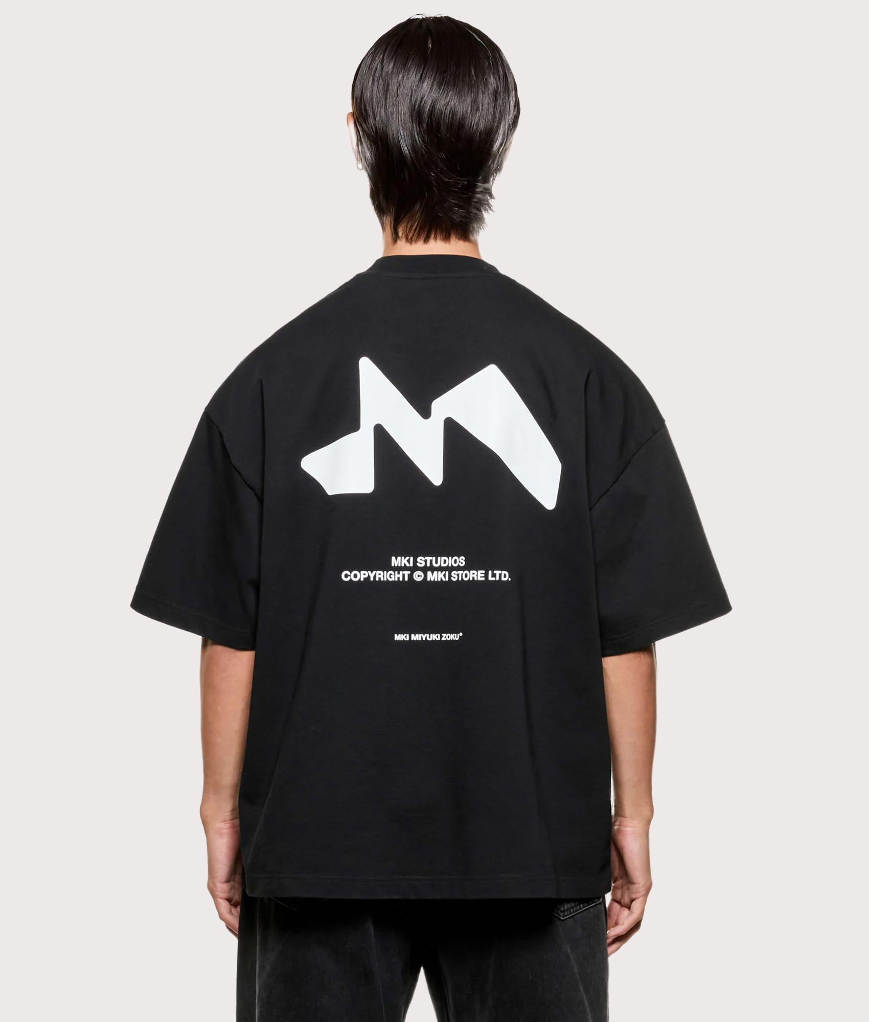 Silhouette T-Shirt in Black | MKI MIYUKI ZOKU | EQVVS