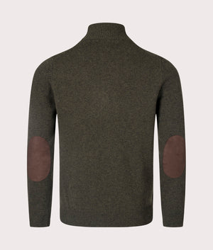 Barbour Lifestyle Patch Knitted Jumper in Seaweed EQVVS Menswear